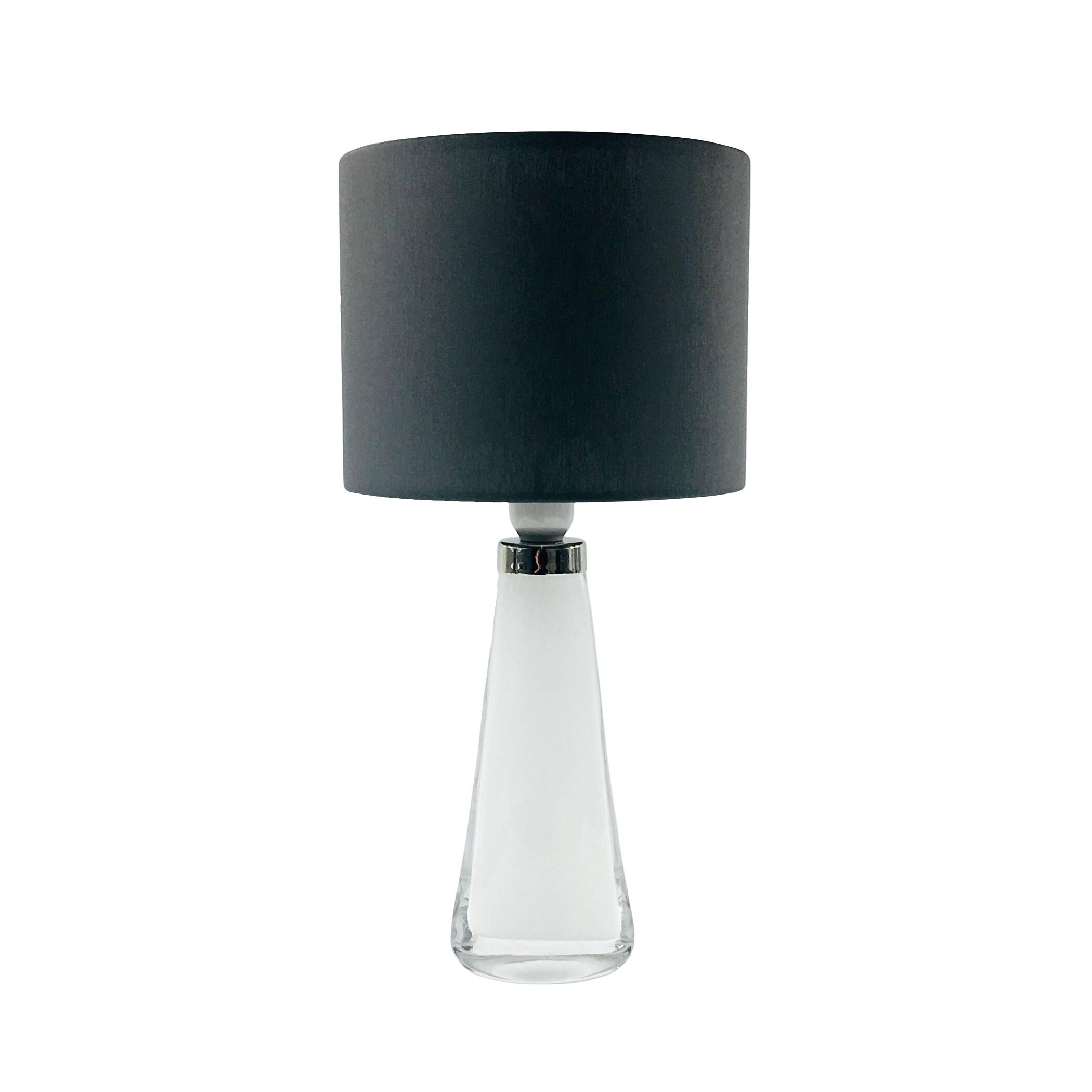 Paire de lampes de table scandinaves en verre modèle RD 1566 par Carl Fagerlund pour Orrefors, Suède, années 1960