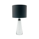 Pair of scandinavian glass table lamps model rd 1566 by carl fagerlund for orrefors, sweden, 1960s