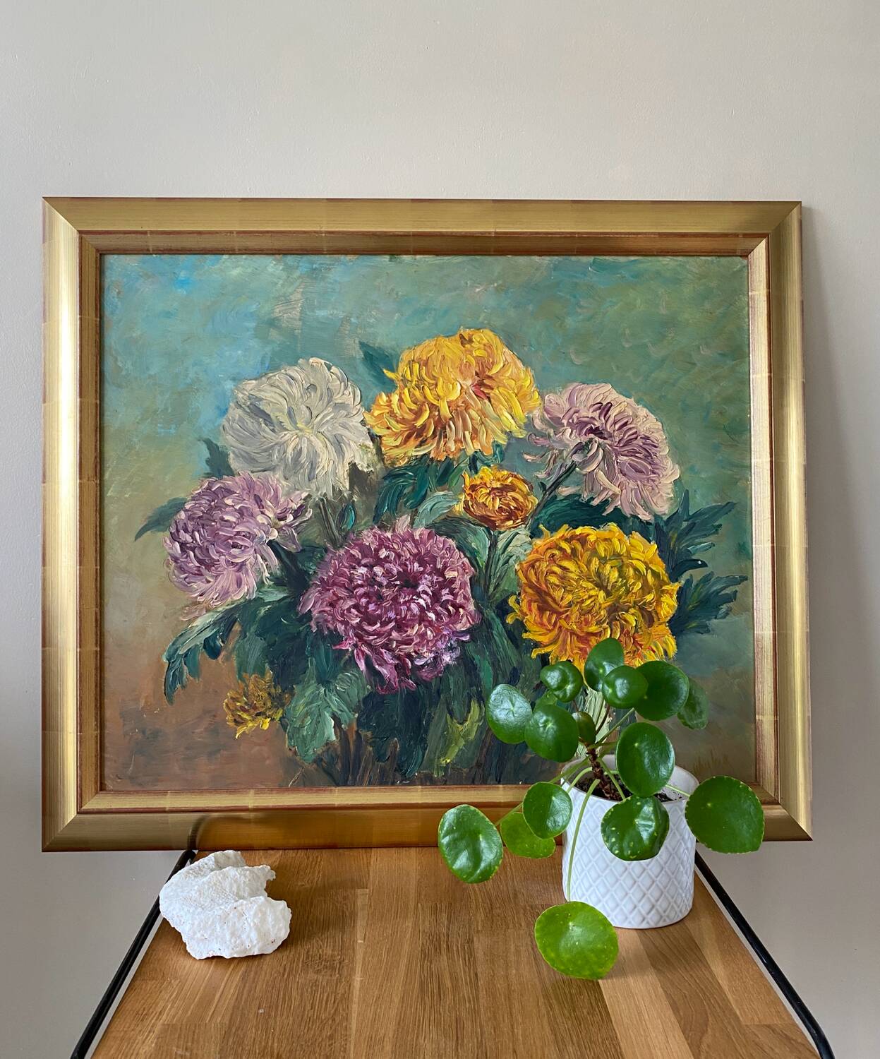 Flower bouquet painting