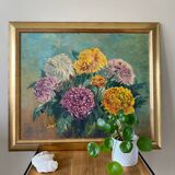 Flower bouquet painting