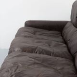 Leather modular sofa, 1970s