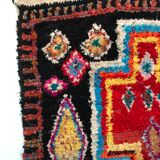 Moroccan Berber carpet Boucherouite 2.1x1.1m