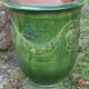 Ancienne Grande Poterie Terre cuite émaillée La Madeleine Anduze