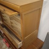 Meuble de métier en chêne