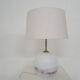 Michale Bang "Sakura" glass table light for Holmegaard, Denmark 1980's