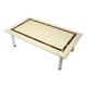 Mid-Century Modern Italian Lucite and Lacquer Coffee Table, 1970s