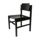 Chaise design italien noir