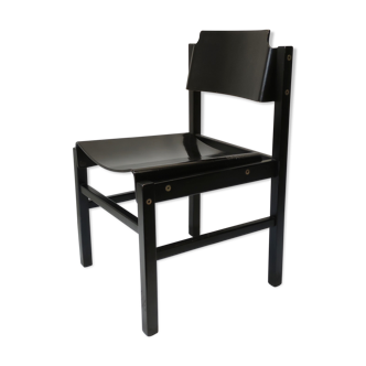 Black Italian design chair