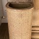 Bread hutch in oak wood and canning made in france 50s