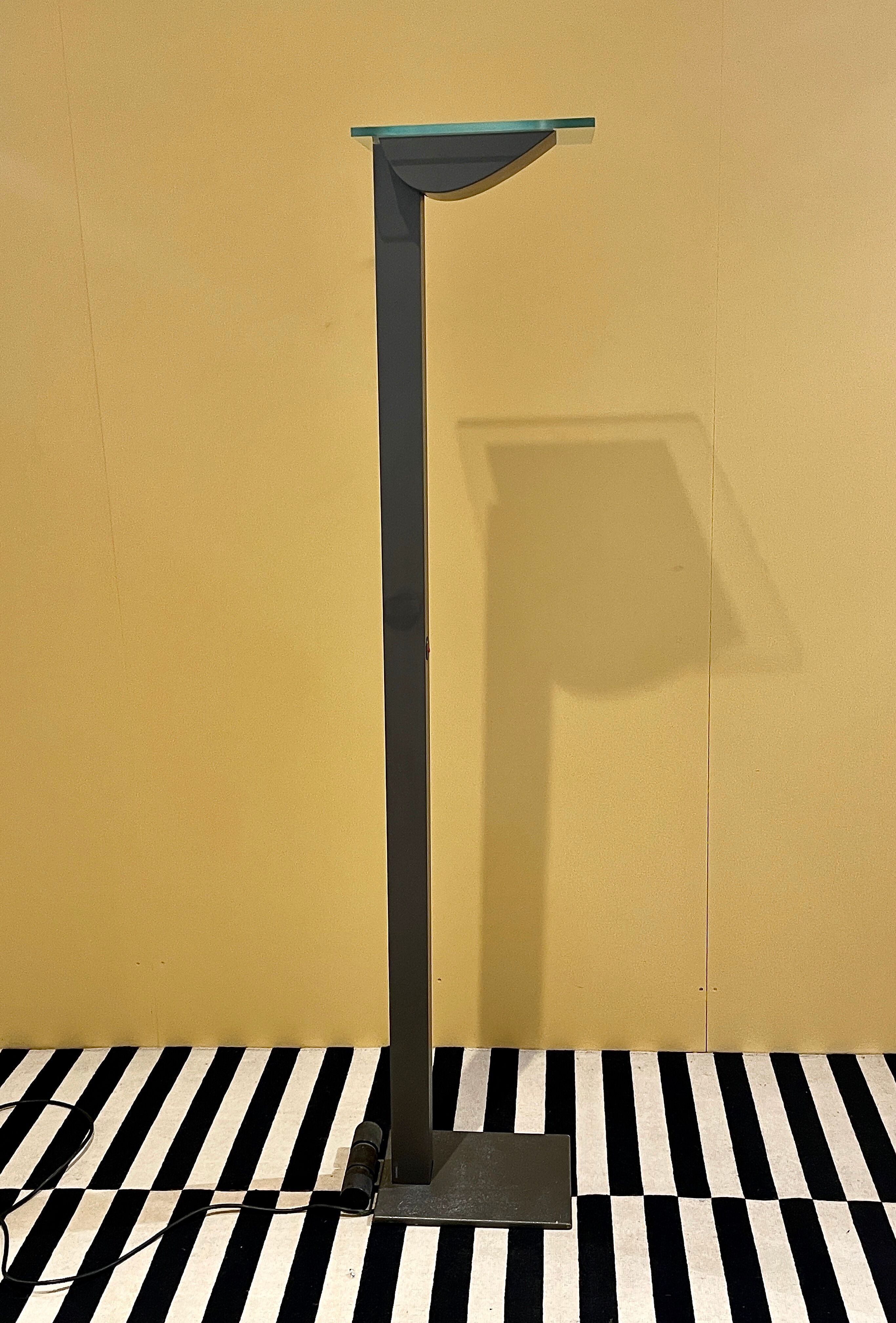 Halogen floor lamp ID-S by Ettore Sottsass for Zumtobel, 1980's