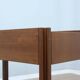 Angelo Mangiarotti for Molteni 4D Series solid wood Bar Cart 1970s