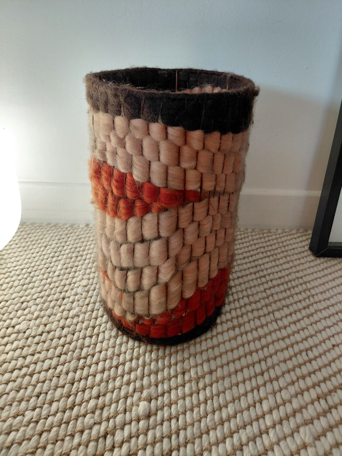 Macramé lampshade 1970