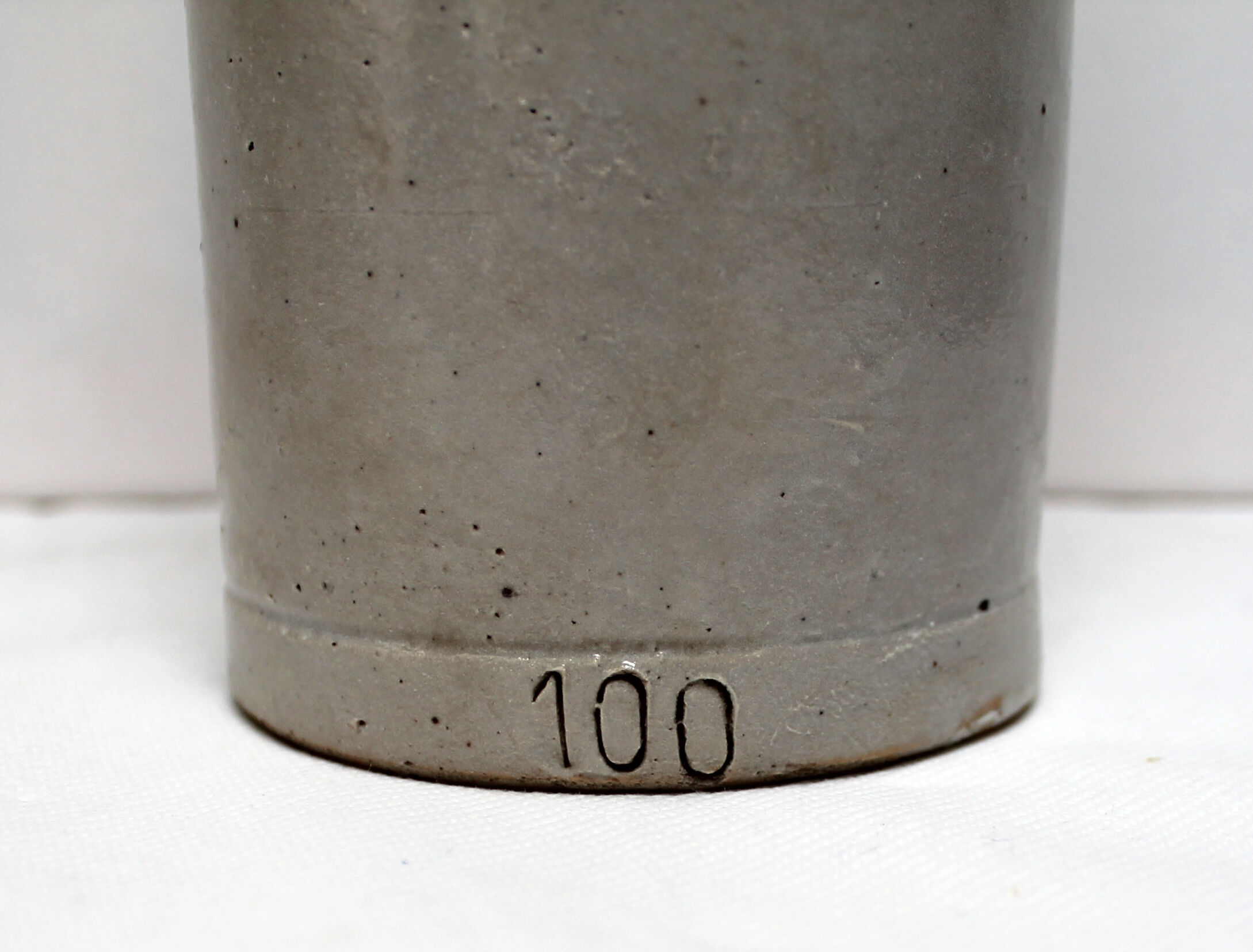 Old stoneware bottle