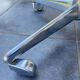 Antique industrial stool
