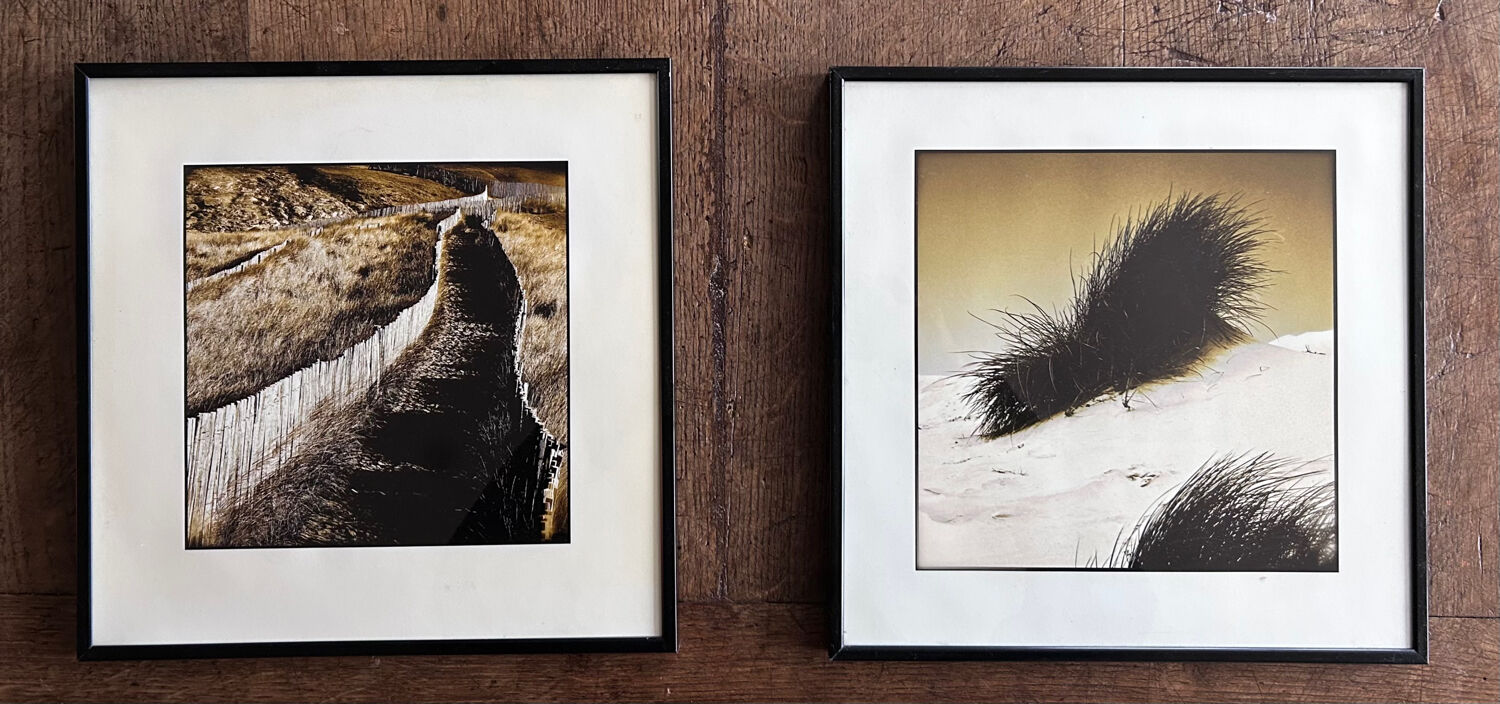 Set of 2 prints by the photographer Manfred Seelow.