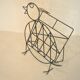 Iron magazine rack, 1930s