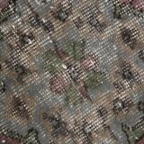 Tapis de course vintage bordeaux doux fait à la main 3x9