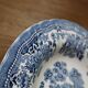 4 Tonquin and Myott English deep plates, Staffordshire blue model