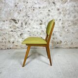 Green skai chairs 50s
