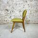Chaises skai vertes années 50