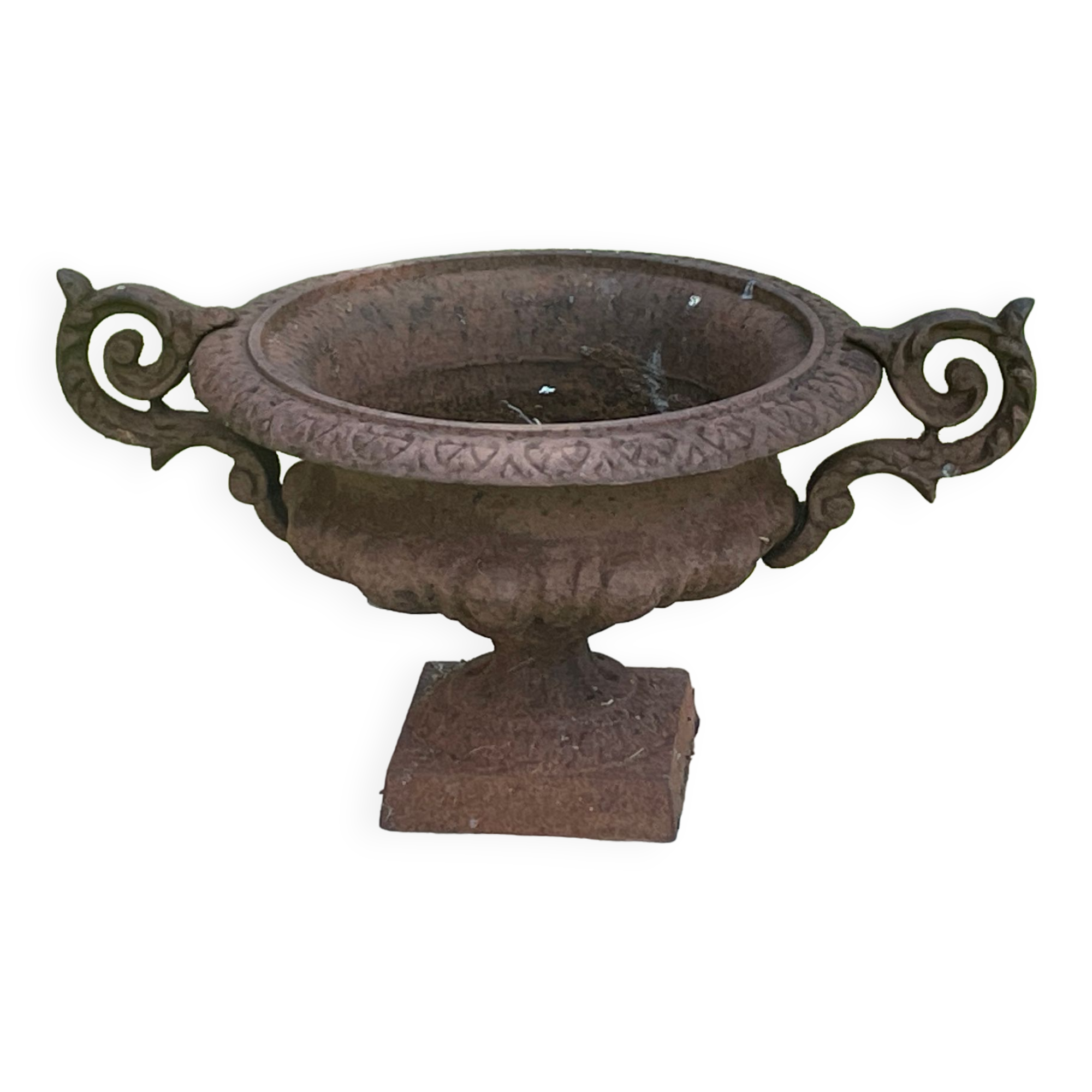 Medici vase cast iron / garden or interior decoration