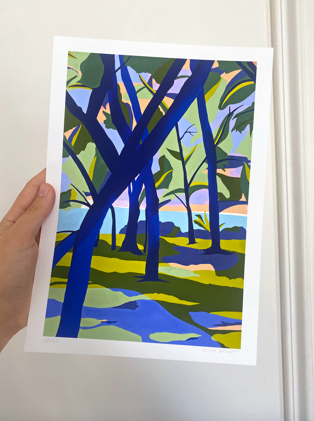 Grand Baie - Limited edition art print (A4)