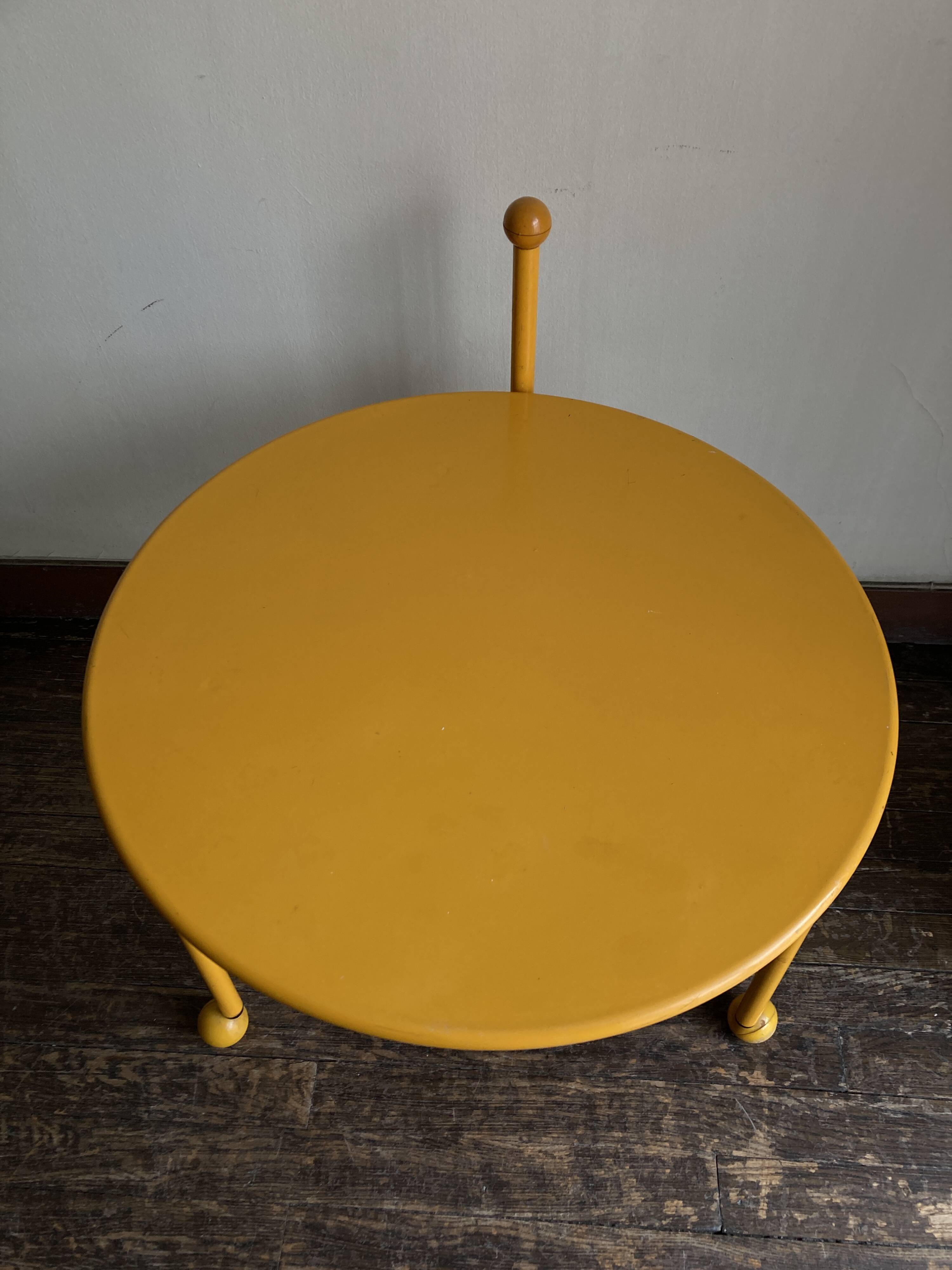 1980s Memphis Tjord Bjöklund Scandinavian Folding Side Coffee Table