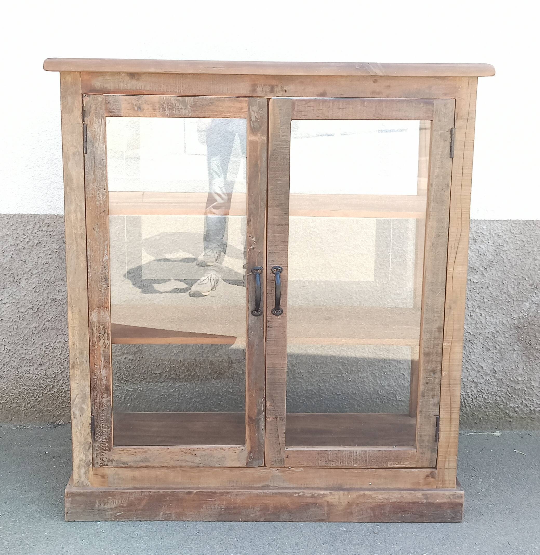 Wooden showcase