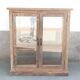 Wooden showcase