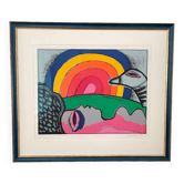 Lithographie de Corneille, signée et datée '95, EA 17/25