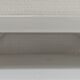 Art Deco white glazed ceramic wall shelf