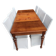 Coffee table + 6 chairs