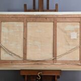 Large Painting “Les Goémoniers”, by A. Le Guen – 1969