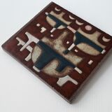 Vintage ceramic wall decoration 1960