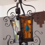 Wrought iron lantern from the 1940s