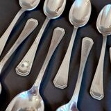 ALFENIDE "CHRISTOFLE" silver-plated cutlery set, TOSCA model. - Ref 09.