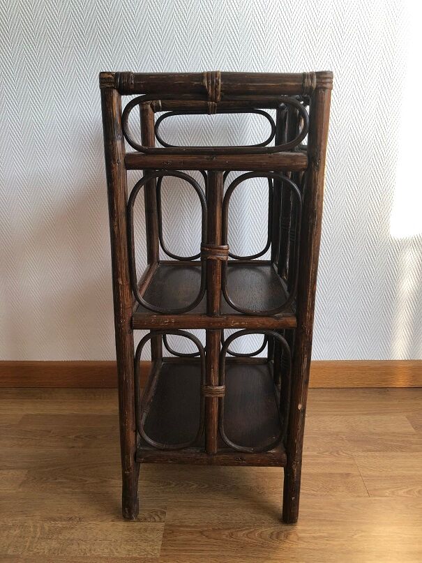Vintage rattan and bamboo extra furniture