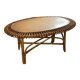 Rattan coffee table