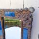 Lead mirror by Irena Jaworska, 1960s-70s