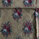 18th century Provence pillowcase in crenellated Indian fabric with pennants