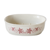 Porte-savon du XIXe siècle terre de fer signé Maestricht "Printemps"