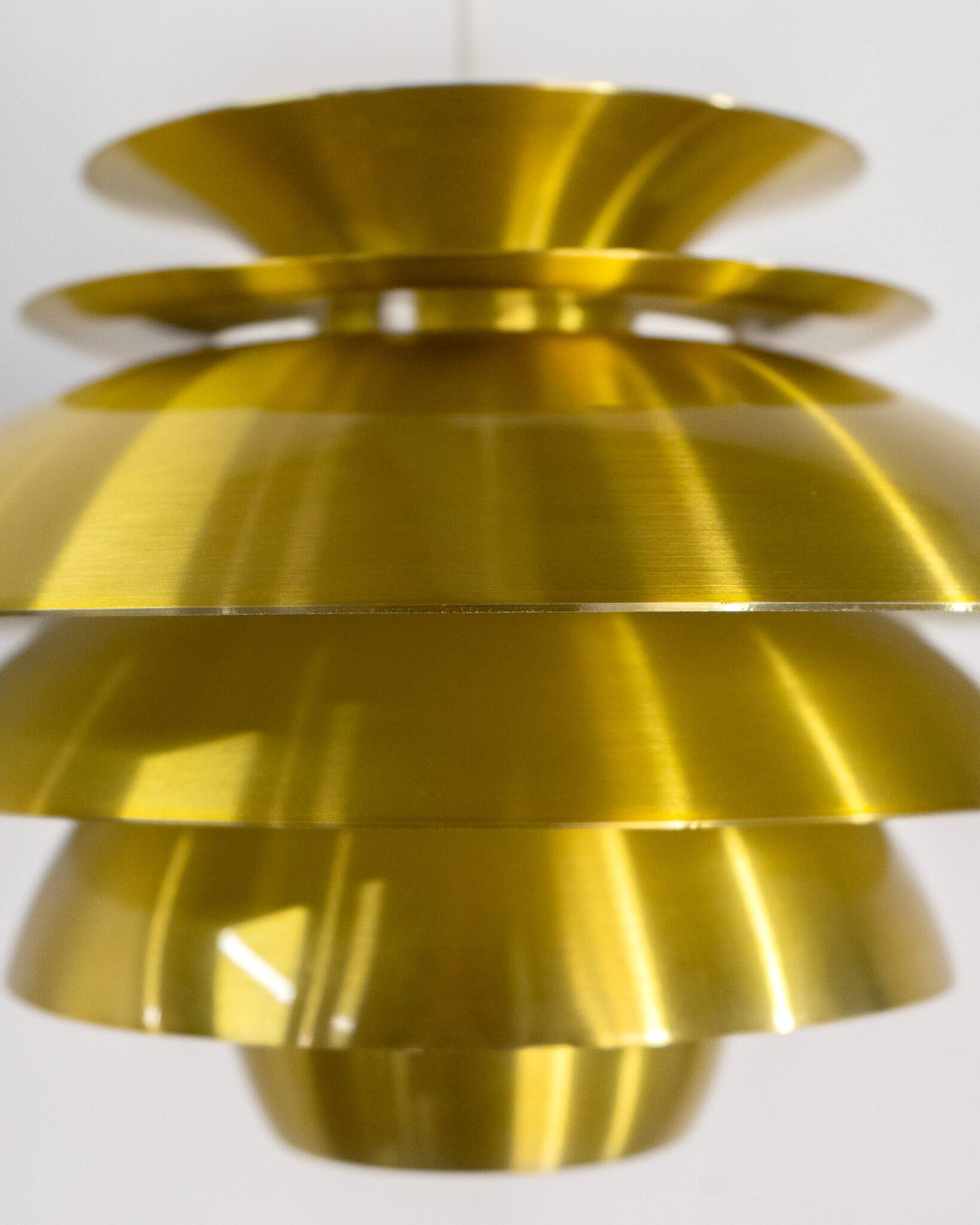 Barcelona Pendant Lamp by Bent Karlby for Lyfa, Denmark, circa 1980