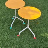 Duo of 80' sofa harnesses / bedside tables