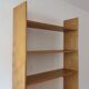 Birch plywood bookshelf, desk top.