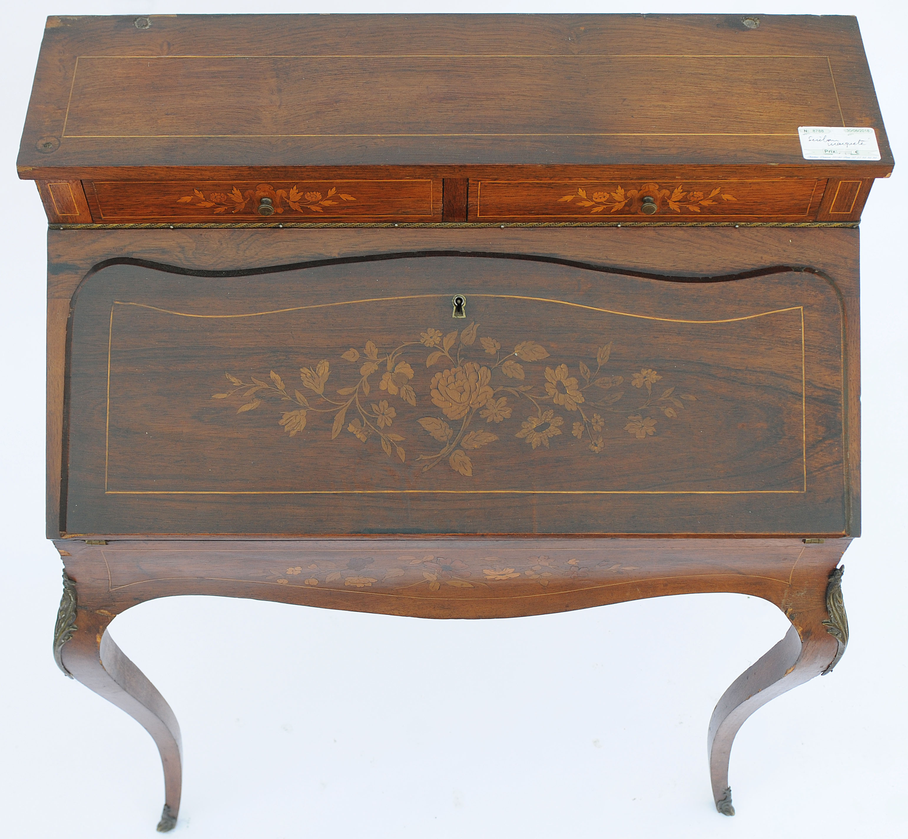 Writing desk in marquetry