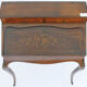 Writing desk in marquetry
