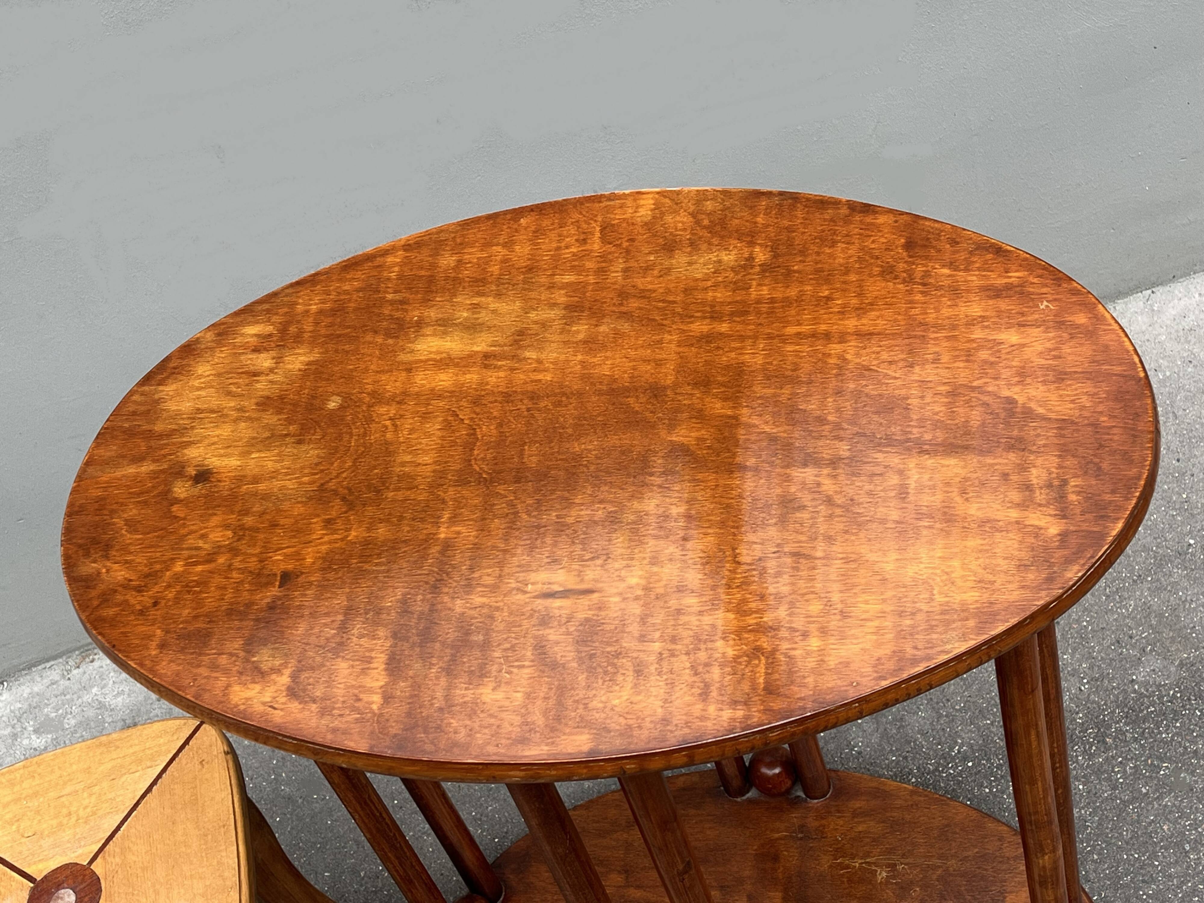 Josef Hoffmann Art Nouveau pedestal table