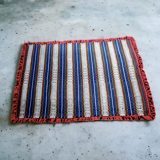 Large hand-woven rug