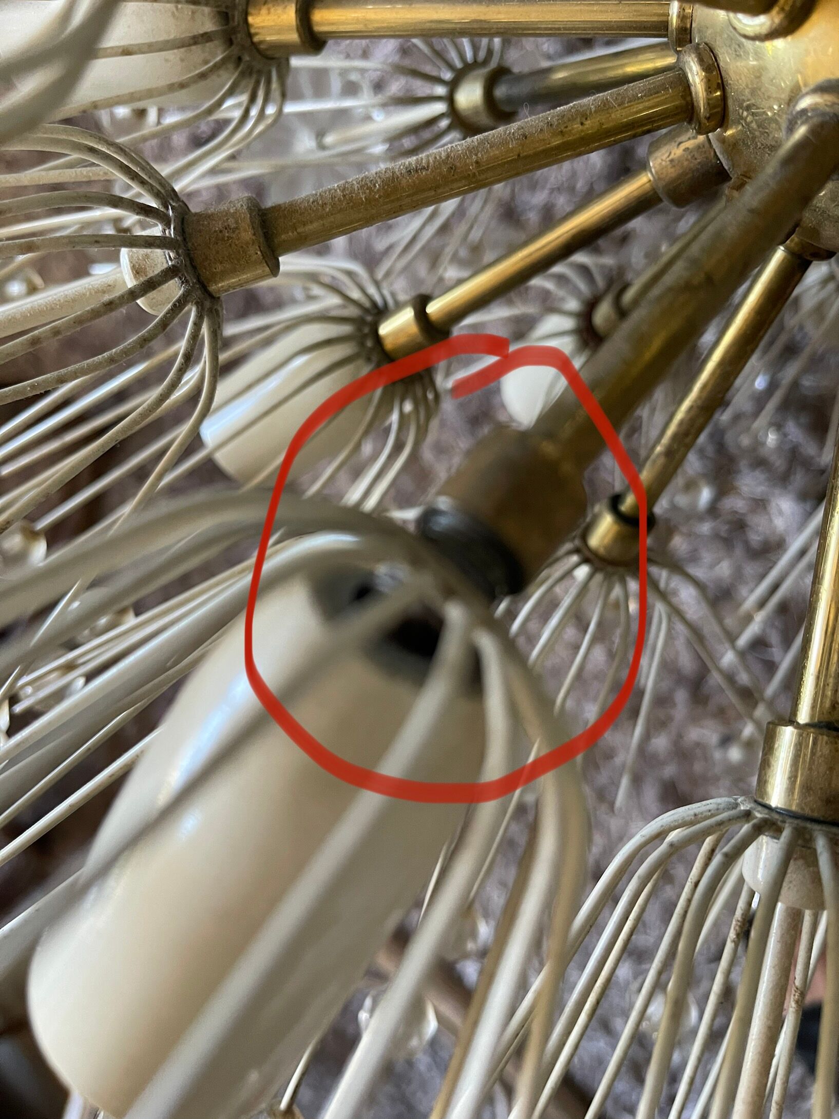 Chandelier Emil Stejnar 1950