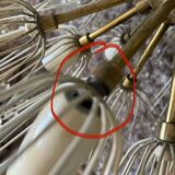 Chandelier Emil Stejnar 1950